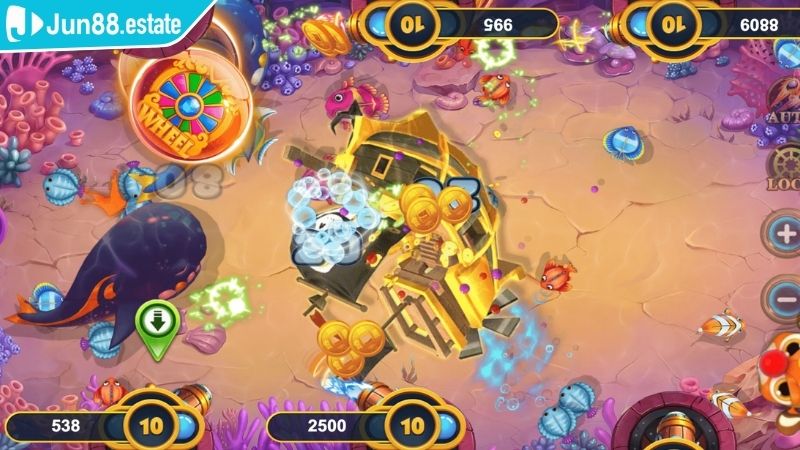 Bắn Cá Bảy Màu JUN88 - Trải Nghiệm Đa Sắc Với Thưởng Cực Lớn 3 Sử dụng vũ khí đặc biệt