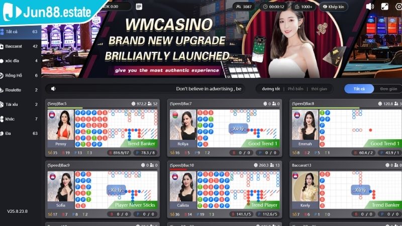 WM Casino JUN88 Điểm Đến Hàng Đầu Cho Tín Đồ Mê Cá Cược 2 Ưu điểm của WM Casino JUN88 uy tín