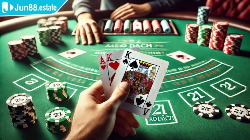 Xì Dách JUN88 Trải Nghiệm Game Sòng Bài Trực Tuyến Uy Tín 1 Tổng quan về game Xì dách JUN88